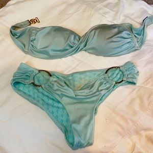 Victoria’s Secret Bandeau Too and Bottoms
